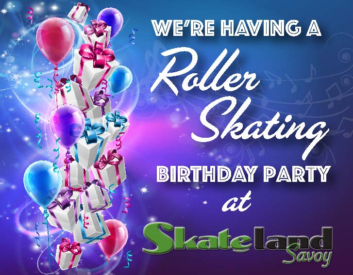 skateland savoy invite front